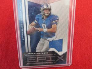130. 2010 Matthew Stafford Jersey C...