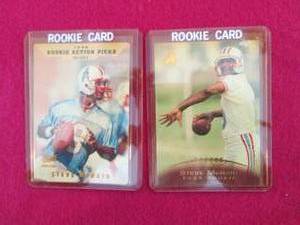 136. 2 Steve Mcnair Rookie Cards...