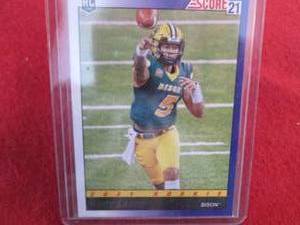 138. 2021 Score Trey Lance Rookie C...