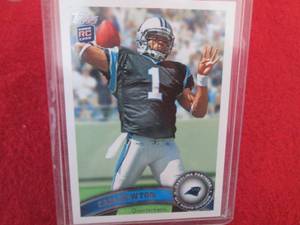 147. 2011 Topps Cam Newton Rookie C...