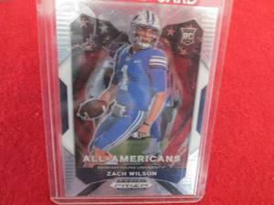 160. 2021 Zach Wilson Prizm Rookie ...