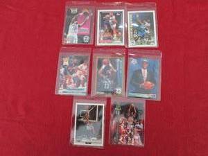 164. 8 Alonzo Mourning Rookie Cards...