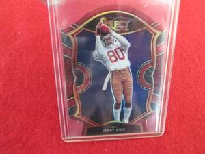 168. 2020 Select Jerry Rice Card...