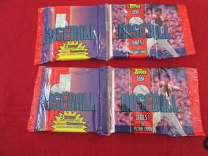 181. 2 1994 Topps Baseball Jumbo Pa...