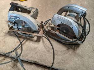 (2) Craftsman Electric Saws (6- 12...