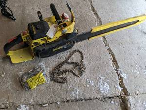John Deere 55EV Chainsaw with Addit...