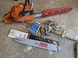 Husqvarna 266SE, and Oregon Power M...