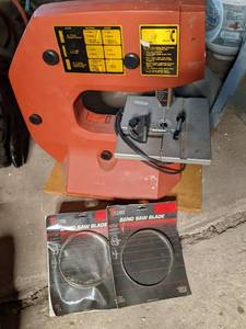 Unmarked Band Saw With (2) Addition...