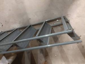 12 Foot heavy duty metal stairs