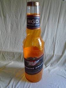 MGD inflatable bottle. 10 x 36. Doesnt leak. As shown.