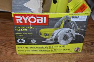 lot 12 image: Ryobi Tile Saw