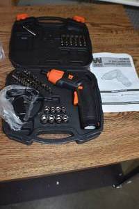 lot 27 image: Wen Cordless screwdriver