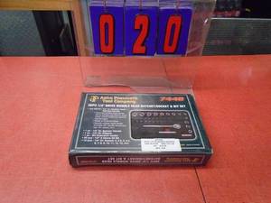 New Astro Pneumatic 36 piece 14 drive socket set. As shown.