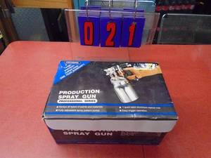 New production paint spray gun. As shown.