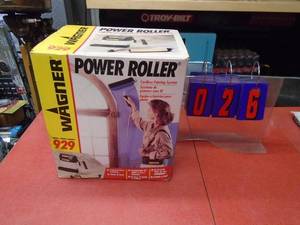 Wagner power roller. Looks like it was used once. As shown.