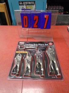 New set of locking pliers. As shown.