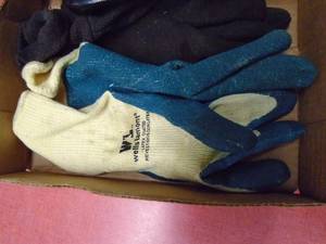 Flat of new gloves. As shown.