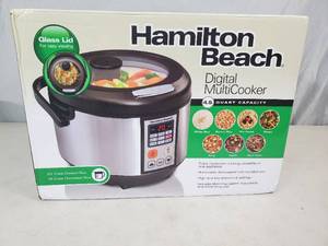 lot 6 image: New Hamilton Beach Digital MultiCooker