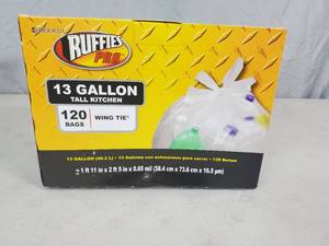 lot 10 image: 120 New Kitchen Garbage Bags