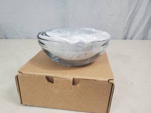 lot 21 image: New Anchor Mini Glass Bowl Set