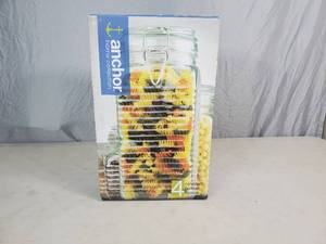 lot 27 image: New Anchor 4 Piece Canister Set