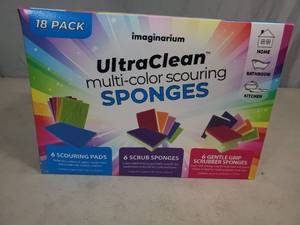 lot 34 image: New 18 Pack of Sponges