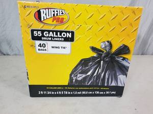 lot 80 image: New 55 Gallon Drum Liners