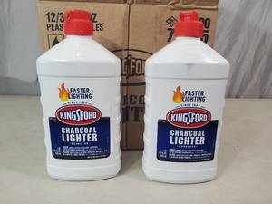 lot 103 image: 6 New Bottles of Kingsford Charcoal Lighter