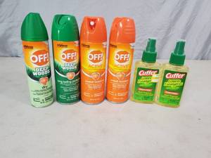 lot 116 image: 6 New Bottles of Bug Repellent