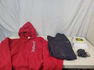 lot 118 image: Snap On Sweatshirt, Binoculars, and More