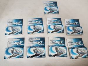 lot 134 image: 36 New Gillette Mach 3 Turbo Razor Cartridges