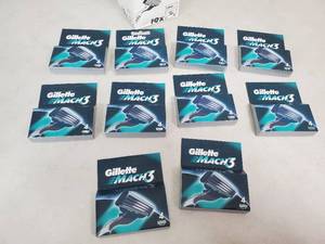 lot 135 image: 40 New Gillette Mach 3 Razor Cartridges