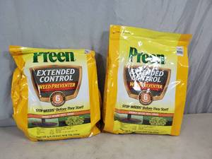 lot 142 image: 2 New 10 lb Bags of Preen