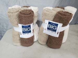 lot 178 image: 2 New Sets of the Big One Washcloths