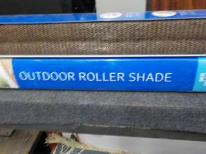 lot 65 image: Outdoor Roller Shade various sizes...