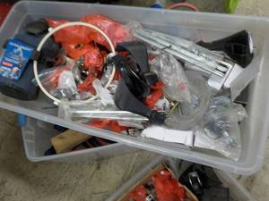 lot 99 image: 2 totes Full of Misc. for your DIY ...
