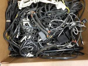lot 101 image: Box of Misc. and Cords...