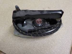 lot 104 image: Vintage Hoover Iron works...