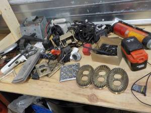 lot 114 image: Outlet Cover, Cords, and lot of mis...
