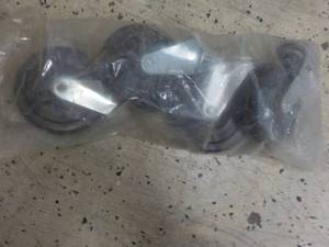 lot 136 image: 4 Heavy Duty Wheel Casters...