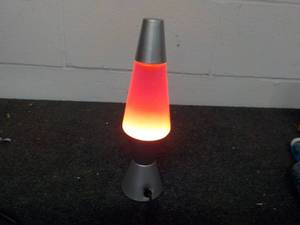 lot 140 image: Small Lava Lamp lights up...