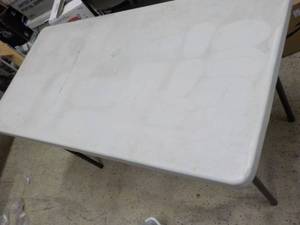 lot 148 image: 23 x 48 Collapsible Table...