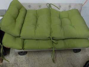 lot 162 image: 2 Patio Cushions...