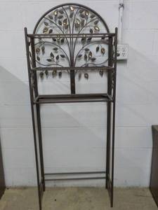 lot 173 image: Over the Toilet Metal Stand needs ...