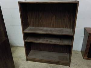 lot 174 image: Wood Book Case 36 x 12 x 48...