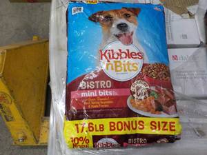 lot 215 image: Kibbles n Bits for Small Breeds Dog...
