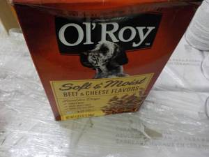 lot 224 image: Ol roy box of 12 Individual Pouches...