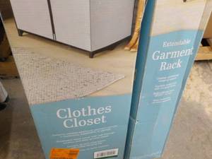 lot 273 image: Whitmor Clothes Closet and Garment ...