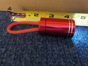 lot 313 image: Case of red LED Small Flashlites...