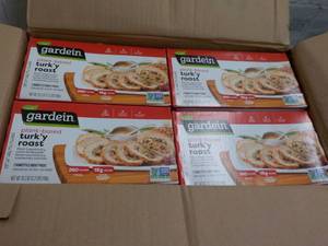 lot 321 image: 4 Frozen Garden Plant Based Turkey ...